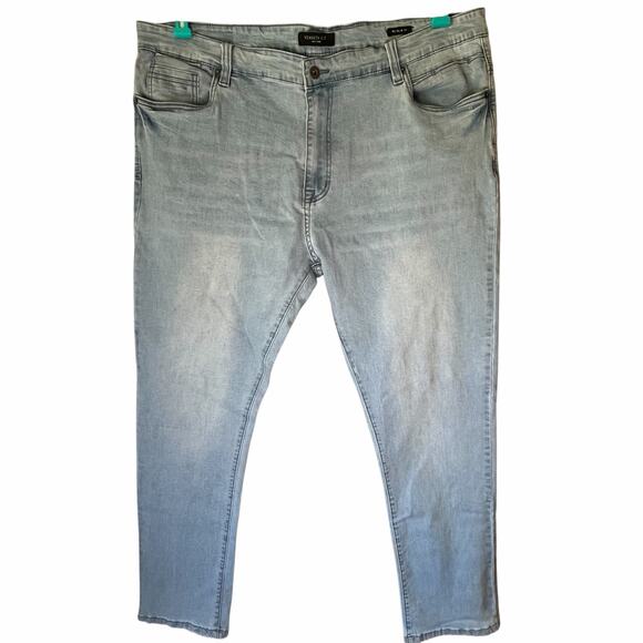 Kenneth Cole Men's Light Wash Regular Fit Size 42 x 32 - Picture 1 of 14